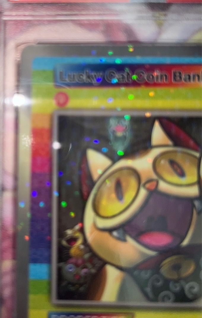希少 村上隆Lucky Cat Coin Bank R :Holo PR-009 希少 村上隆Lucky Cat