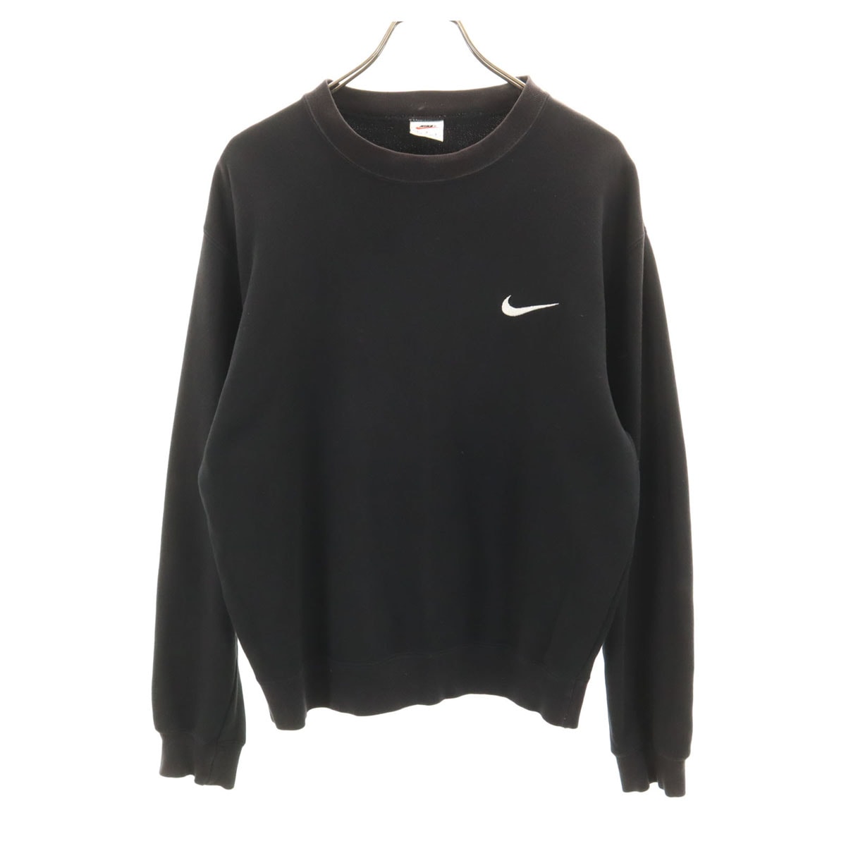 NIKE ナイキ 90s 00s オールド 長袖 スウェット トレーナー L ブラック