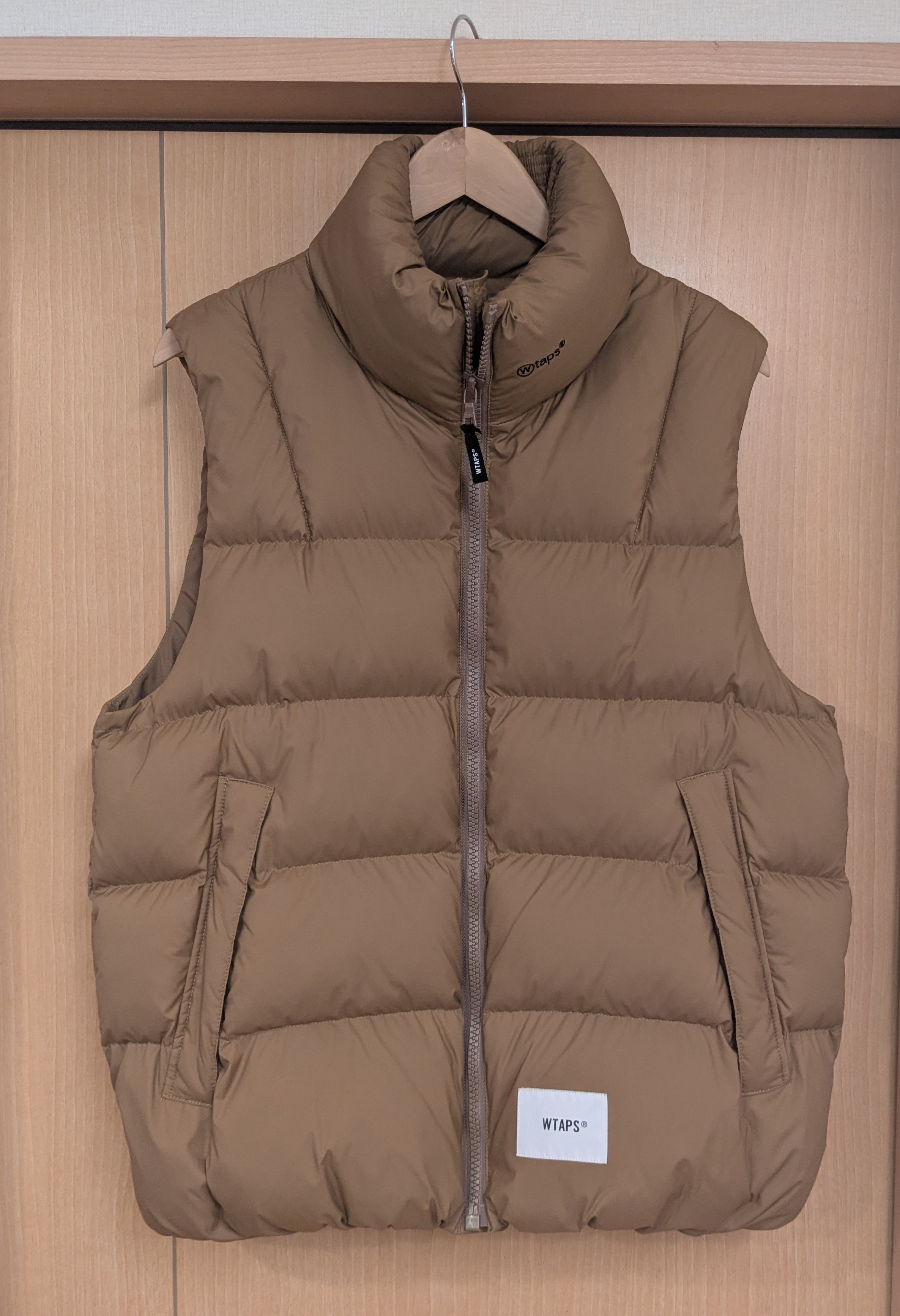 Wtaps BIVOUAC / VEST / POLY. TAFFETA. LIMONTA "Brown"