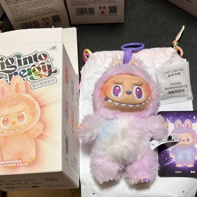 POP MART THE MONSTERS (LABUBU) Big into Energy Series Plush Pendant LUCK