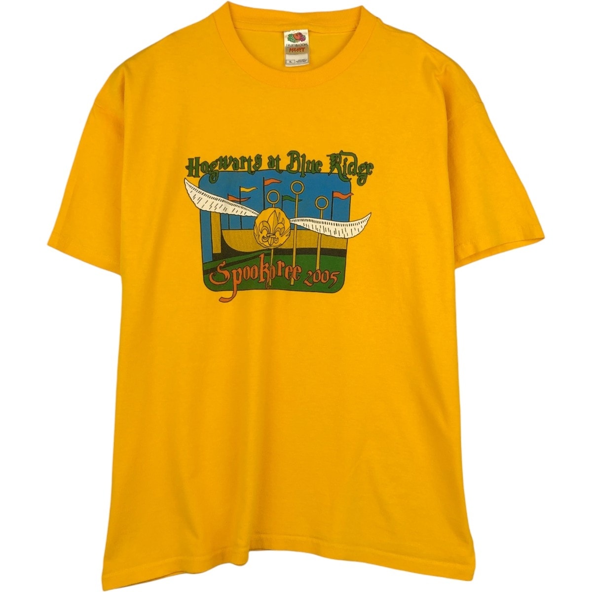 古着 00年代 フルーツオブザルーム FRUIT OF THE LOOM HEAVY cotton Hogwarts at Blue Ridge プリントTシャツ メンズXL相当/eaa626699