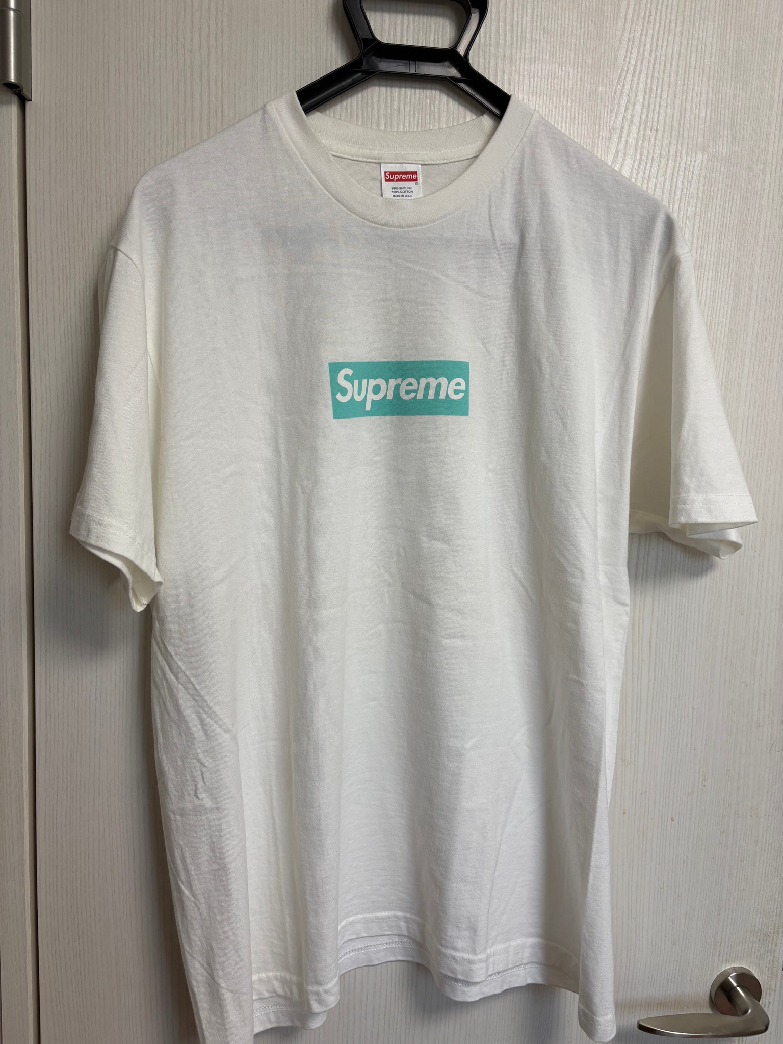 Supreme x Tiffany & Co. Box Logo Tee "White"