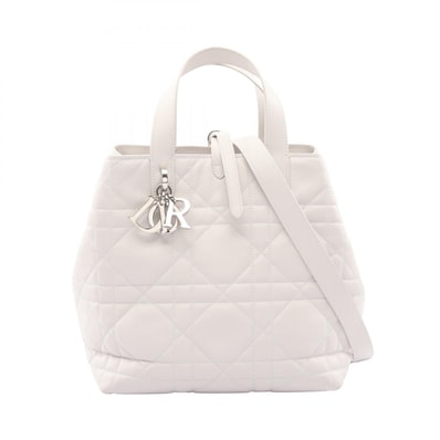 ディオール Dior Dior Toujours バッグ スモール ハンドバッグ バッグ レザー レディース ホワイト系 M2822OSNW_M51U 【中古】