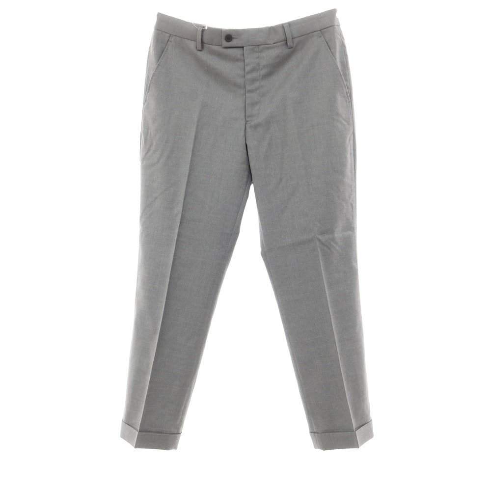 【中古】ポールスミス Paul Smith ウール ドレススラックスパンツ グレー【サイズL】【メンズ】