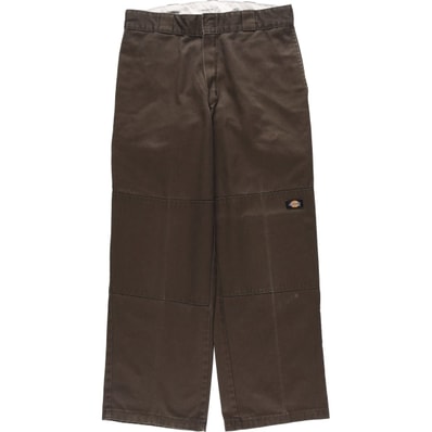 古着 ディッキーズ Dickies Loose Fit ダブルニー ワークパンツ メンズw32相当/eaa636135
