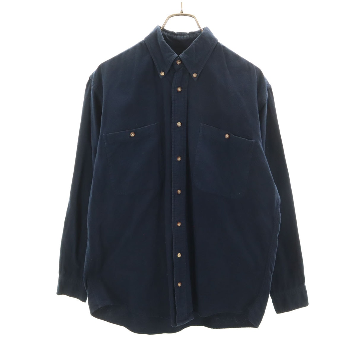 Brooks Brothers ブルックスブラザーズ 長袖 ボタンダウンシャツ M ネイビー