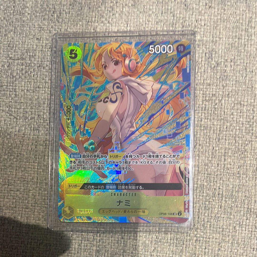 PSA10】ナミ SR-P [OP08-106](ブースターパック「二つの伝説」) 1枚の