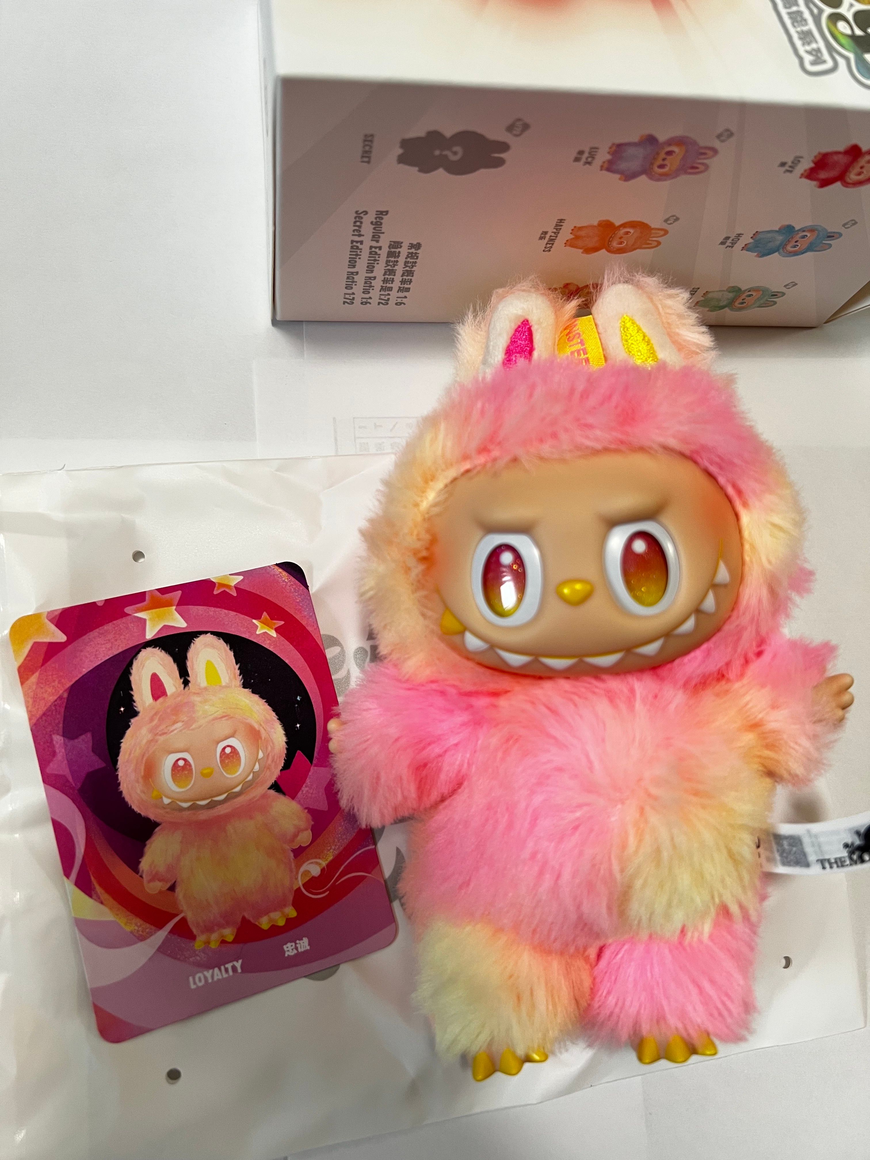 POP MART THE MONSTERS (LABUBU) Big into Energy Series Plush Pendant LOYALTY