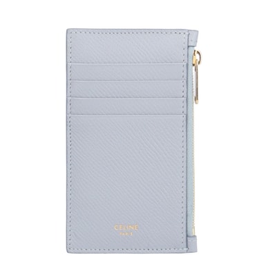 セリーヌ コンパクト ジップドカードホルダー カードケース レザー ユニセックス CELINE 中古