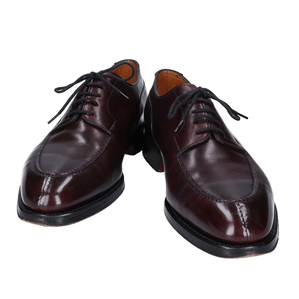 ジョンロブ 【美品】CHAMBORD シャンボード 8695ラスト MUSEUM CALF Uチップシューズ 7E
