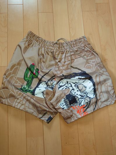 Air Jordan x Travis Cactus Jack Pool Short "Khaki Desert"