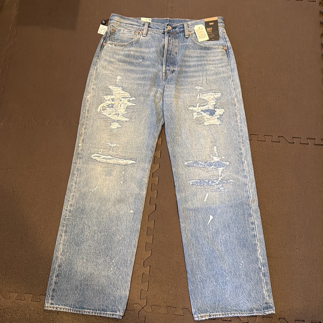 Levi's 501 Loose Crash & Repair Denim "Indigo"