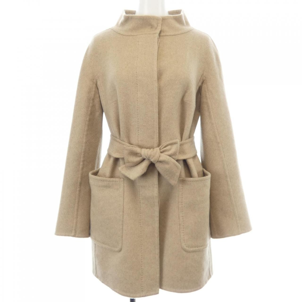 C (やや傷や汚れあり)】マックスマーラ Max Mara 108606 コート 36の