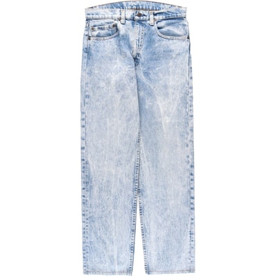 古着 80年代 リーバイス Levi's 505-0217 ケミカルウォッシュ テーパードデニムパンツ メンズw30相当 ヴィンテージ/eaa634287