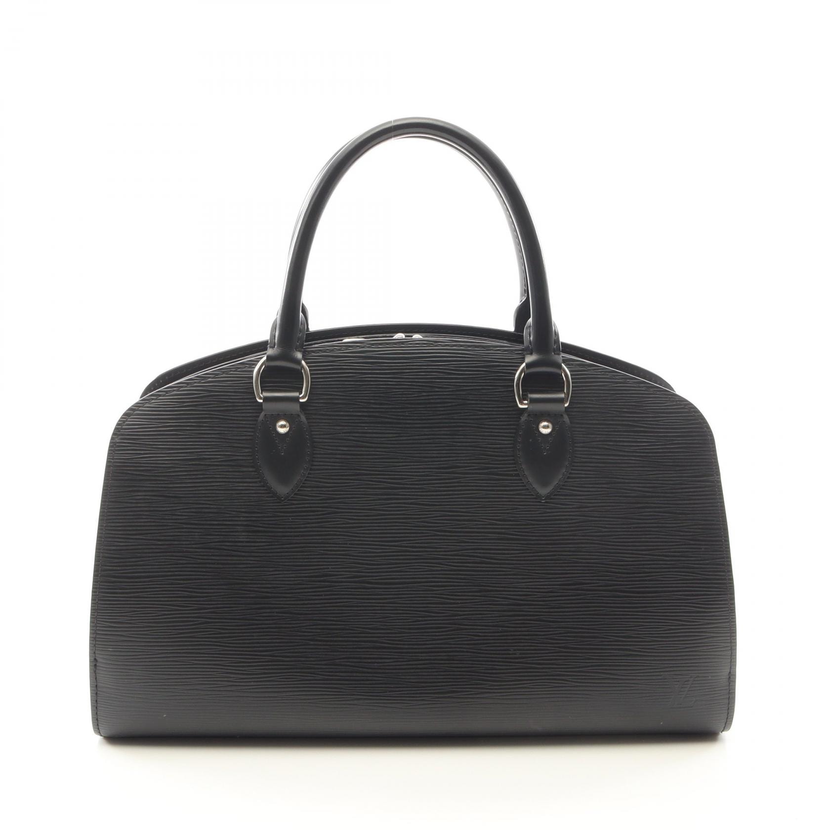 ルイ・ヴィトン LOUIS VUITTON ポンヌフPM ハンドバッグ バッグ レザー エピ ノワール レディース ブラック系 M59072 【中古】