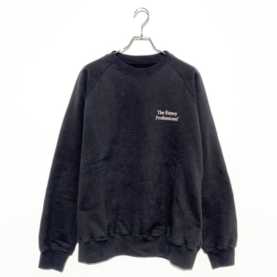 ENNOY x Stylistshibutsu 22AW Crew Sweat "Black/White" AW22BRENCT01NTL