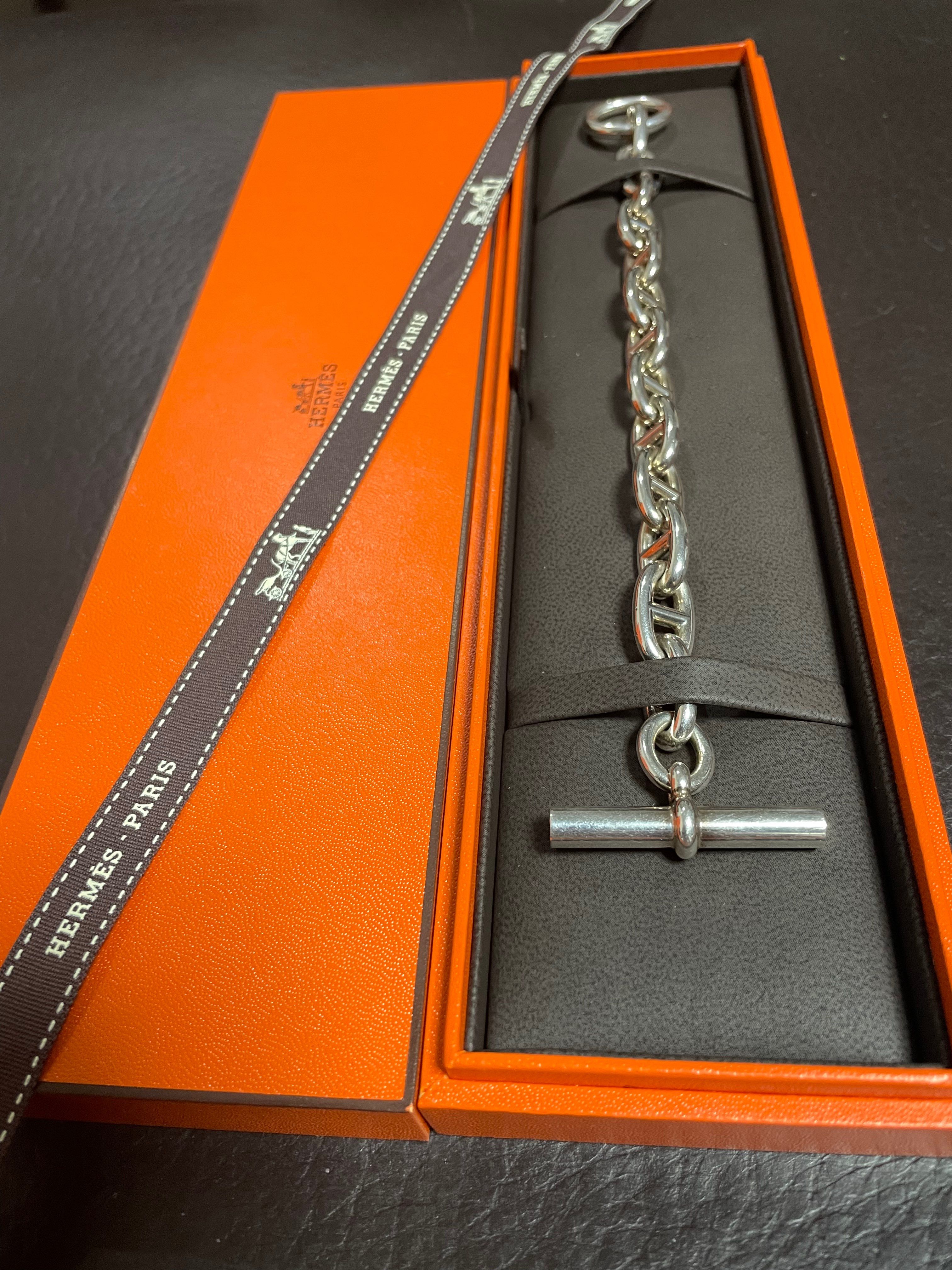 Hermes Chaine D'ancre GM Bracelet "Silver"