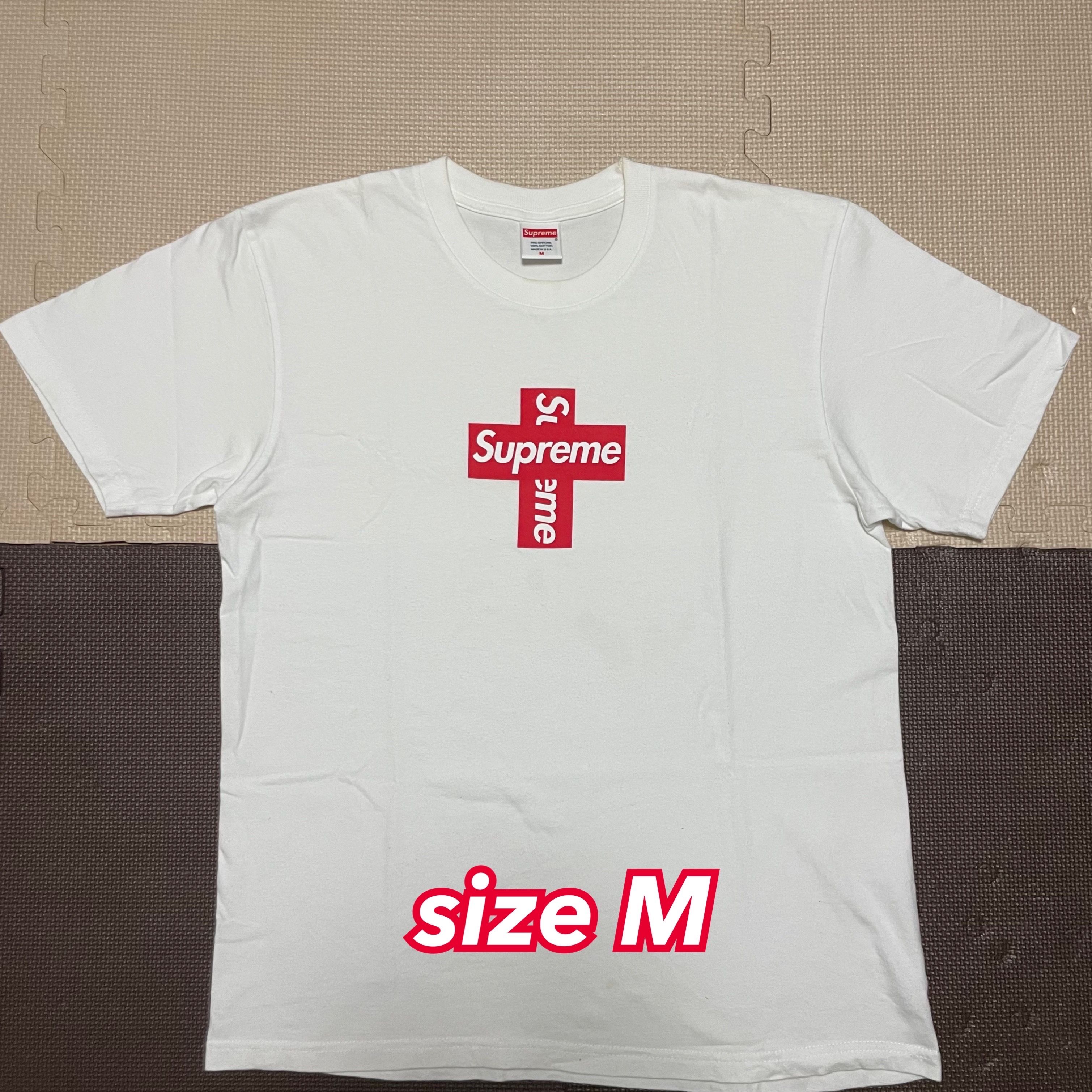 Supreme Cross Box Logo Tee "White"