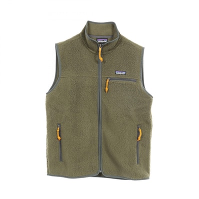 パタゴニア patagonia RETRO PILE VEST フリース ベスト 衣料品 トップス ポリエステル メンズ カーキ系 22822BSNGL 【新品】