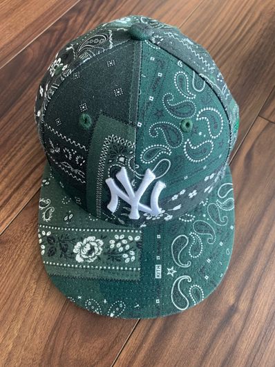 KITH × NEW ERA Yankees Deconstructed Bandana Low Profile "Stadium"