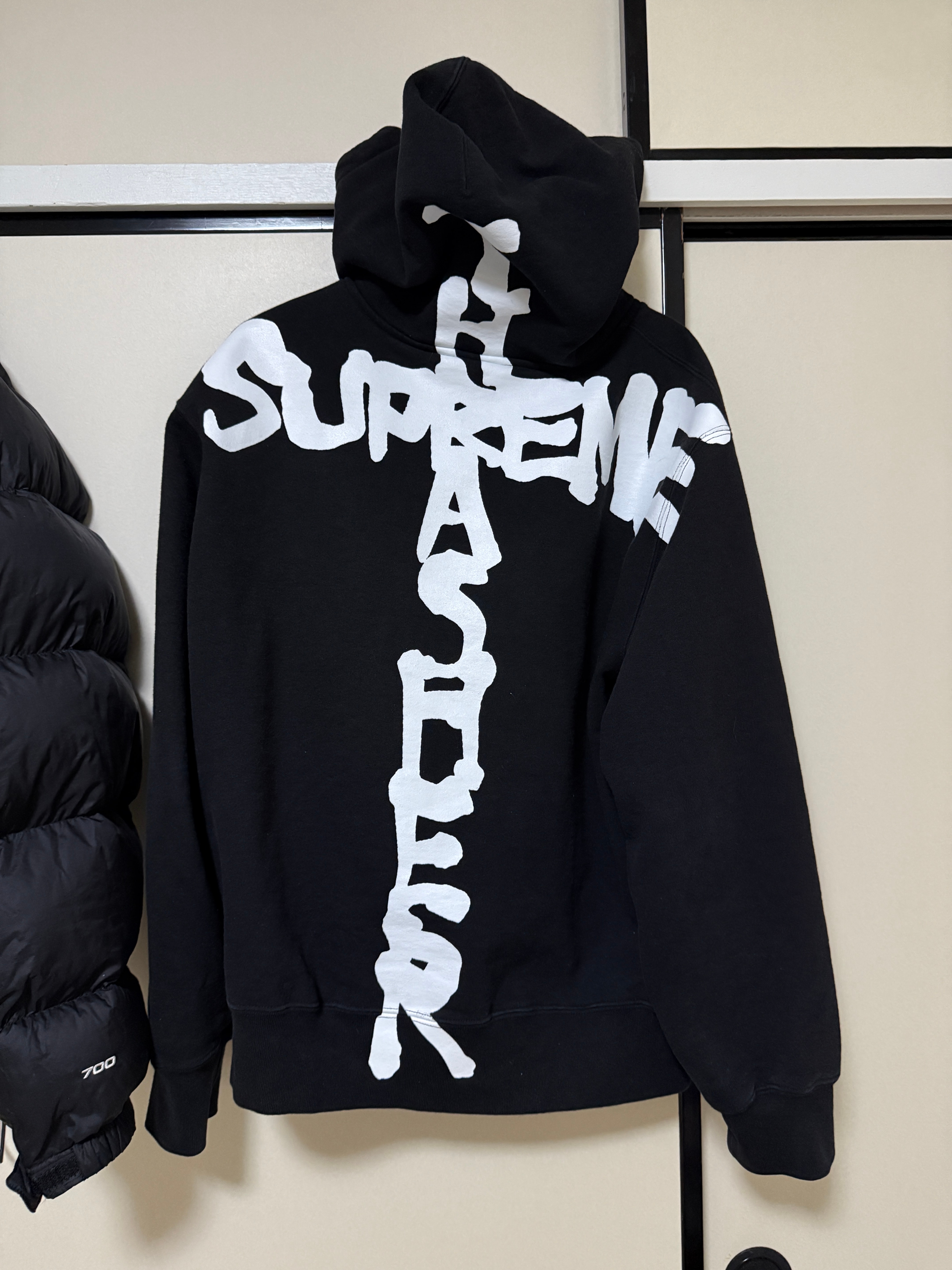 Supreme x Thrasher Zip Up Hooded Sweatshirt "Black"