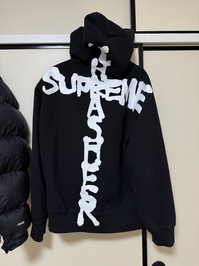 Supreme x Thrasher Zip Up Hooded Sweatshirt "Black"