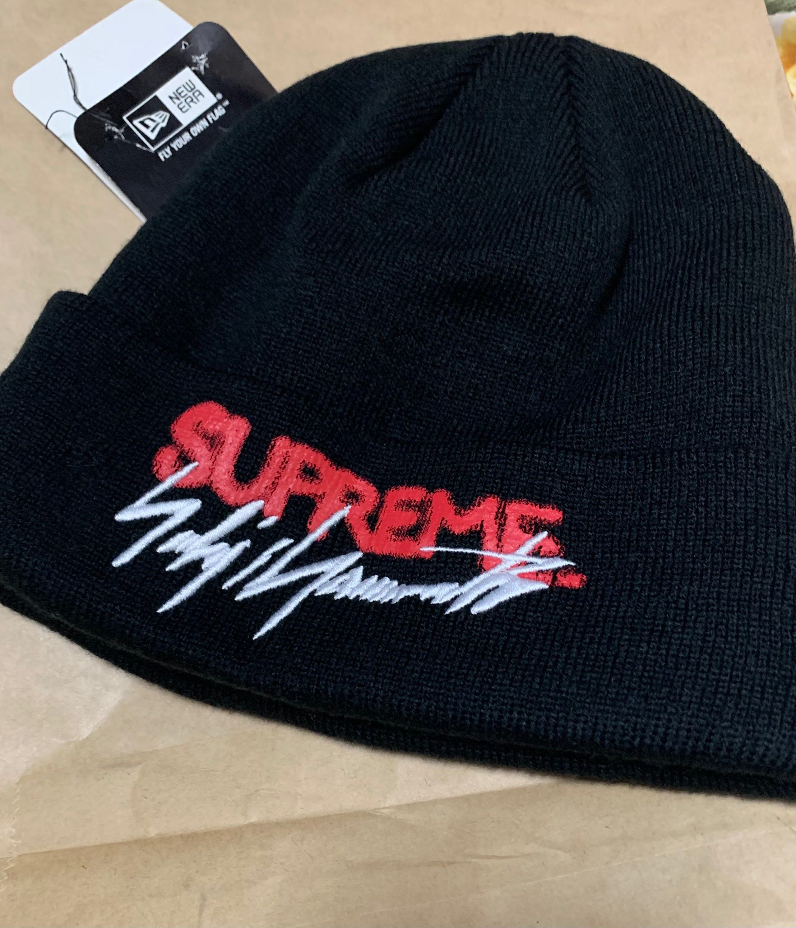 Supreme / Yohji Yamamoto® New Era Beanie "Black"