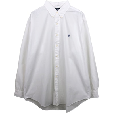 古着 ラルフローレン Ralph Lauren CLASSIC FIT 長袖 ボタンダウンシャツ メンズXL相当/eaa676990