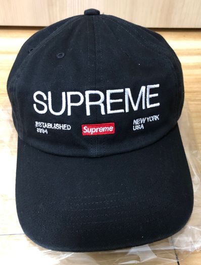 Supreme Est. 1994 6-Panel "Black"