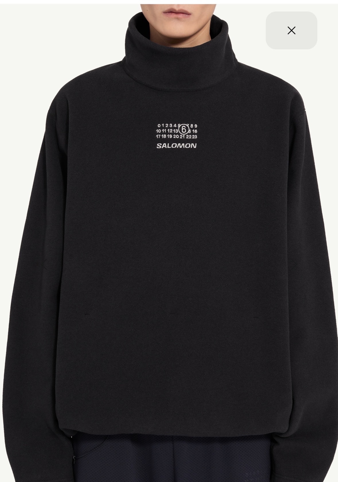 MM6 Maison Margiela x Salomon Long Sleeved Top "Black"