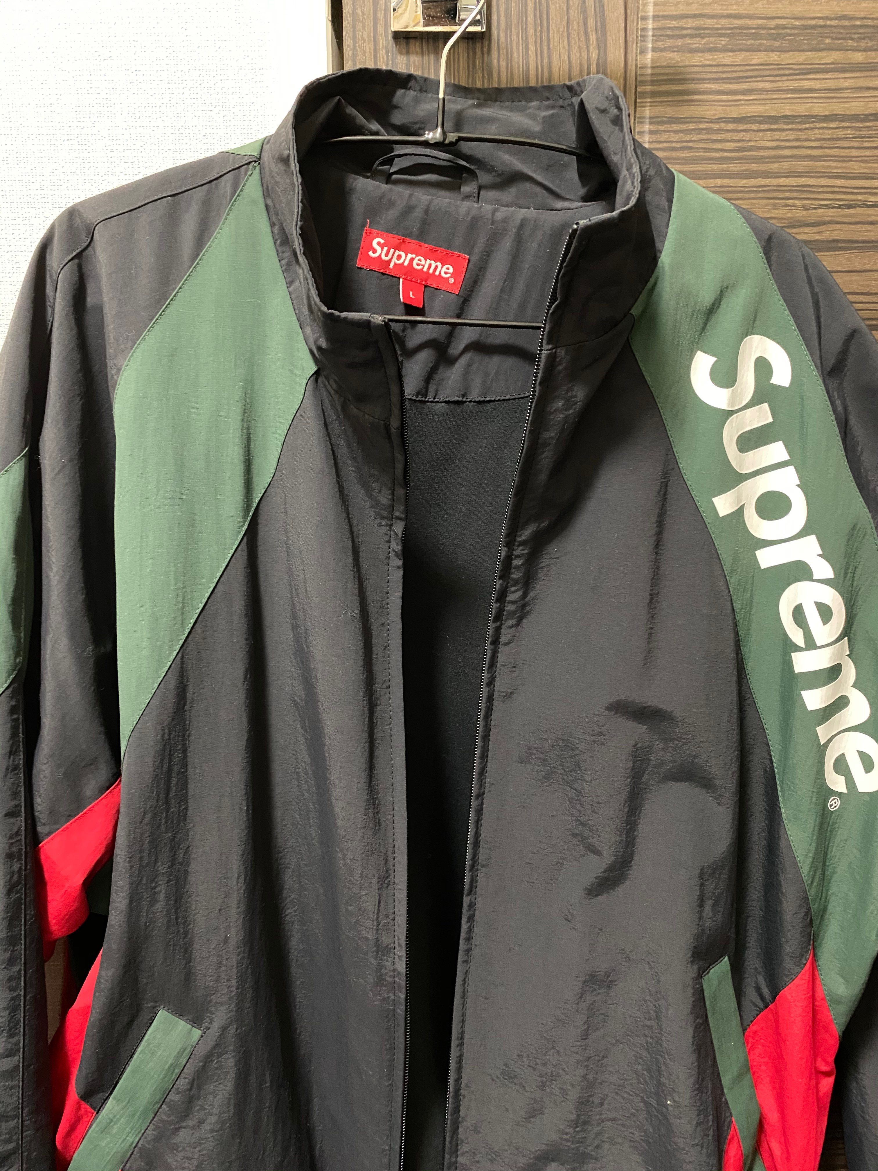 Supreme Paneled Track Jacket "Black"