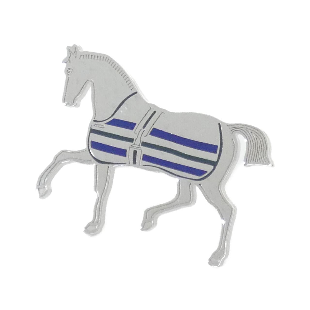 エルメス CHEVAL A LA COUVERTURES 603723S スカーフリング