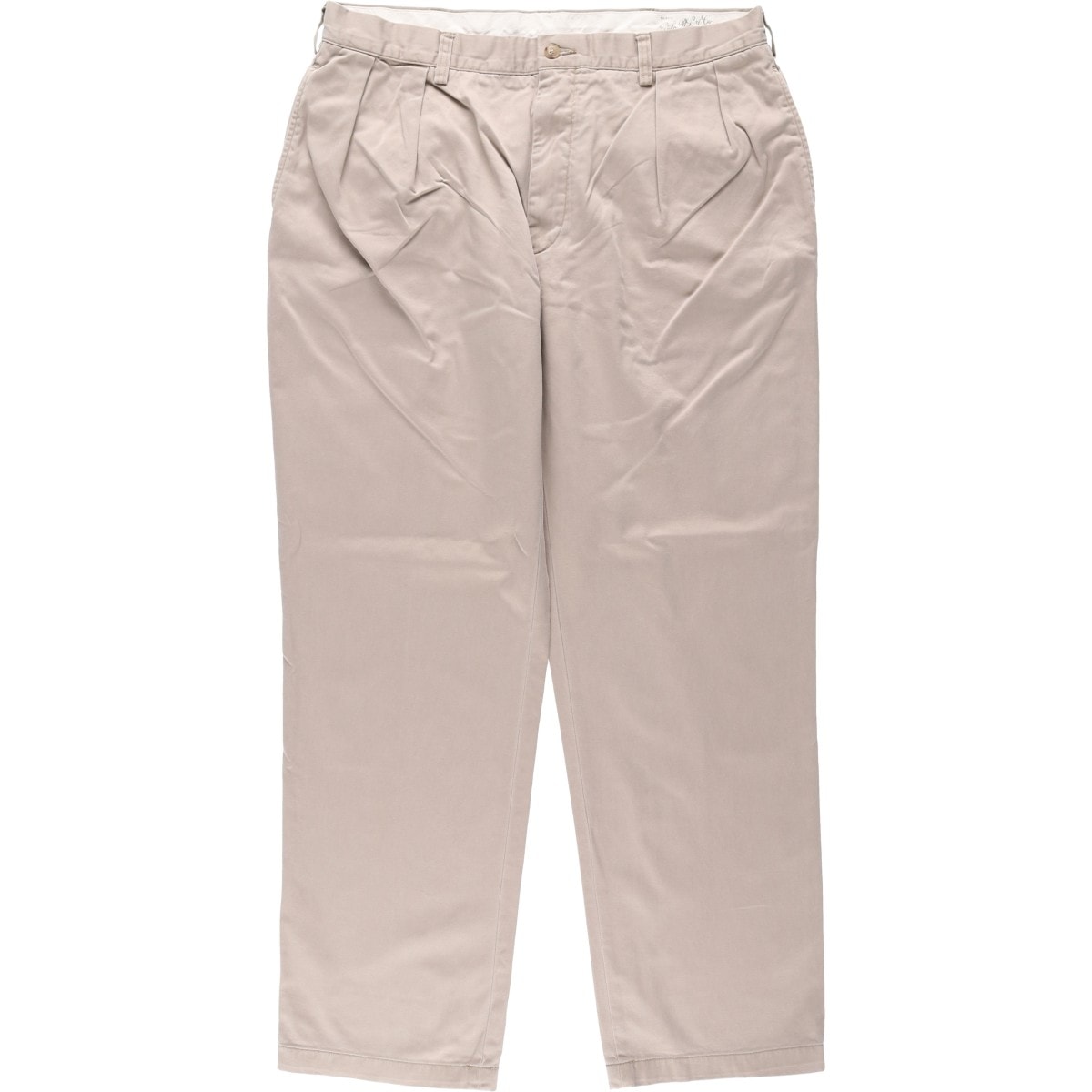 古着 ラルフローレン Ralph Lauren POLO RALPH LAUREN CLASSIC FIT PLEATED ツータック チノパンツ メンズw36相当/eaa655965