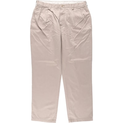古着 ラルフローレン Ralph Lauren POLO RALPH LAUREN CLASSIC FIT PLEATED ツータック チノパンツ メンズw36相当/eaa655965