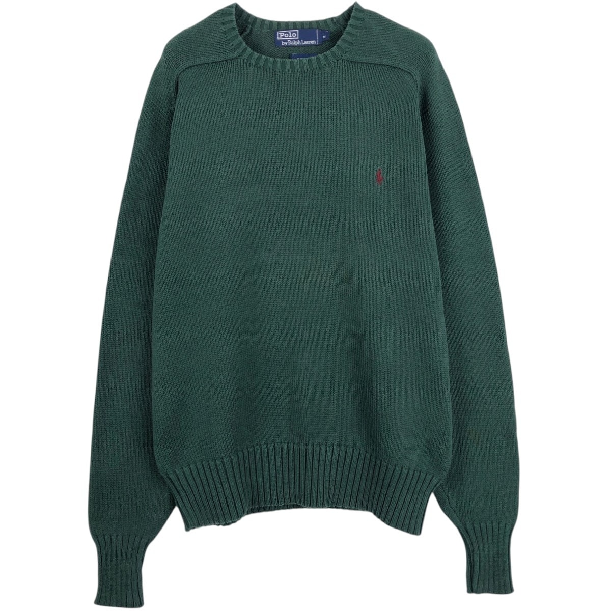 古着 ラルフローレン Ralph Lauren POLO by Ralph Lauren コットンニットセーター メンズM相当/eaa682368