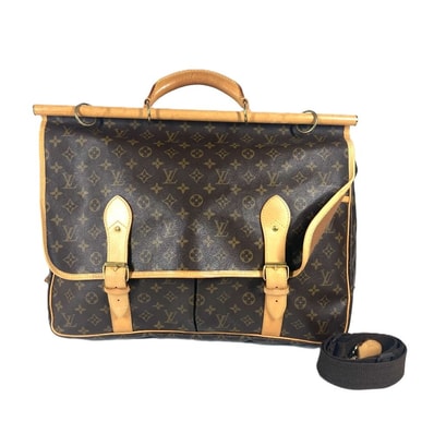 ルイヴィトン LOUIS VUITTON サックシャス M41140 モノグラム 2WAYバッグ ハンドバッグ ショルダーバッグ カバン ボストンバッグ モノグラムキャンバス ブラウン