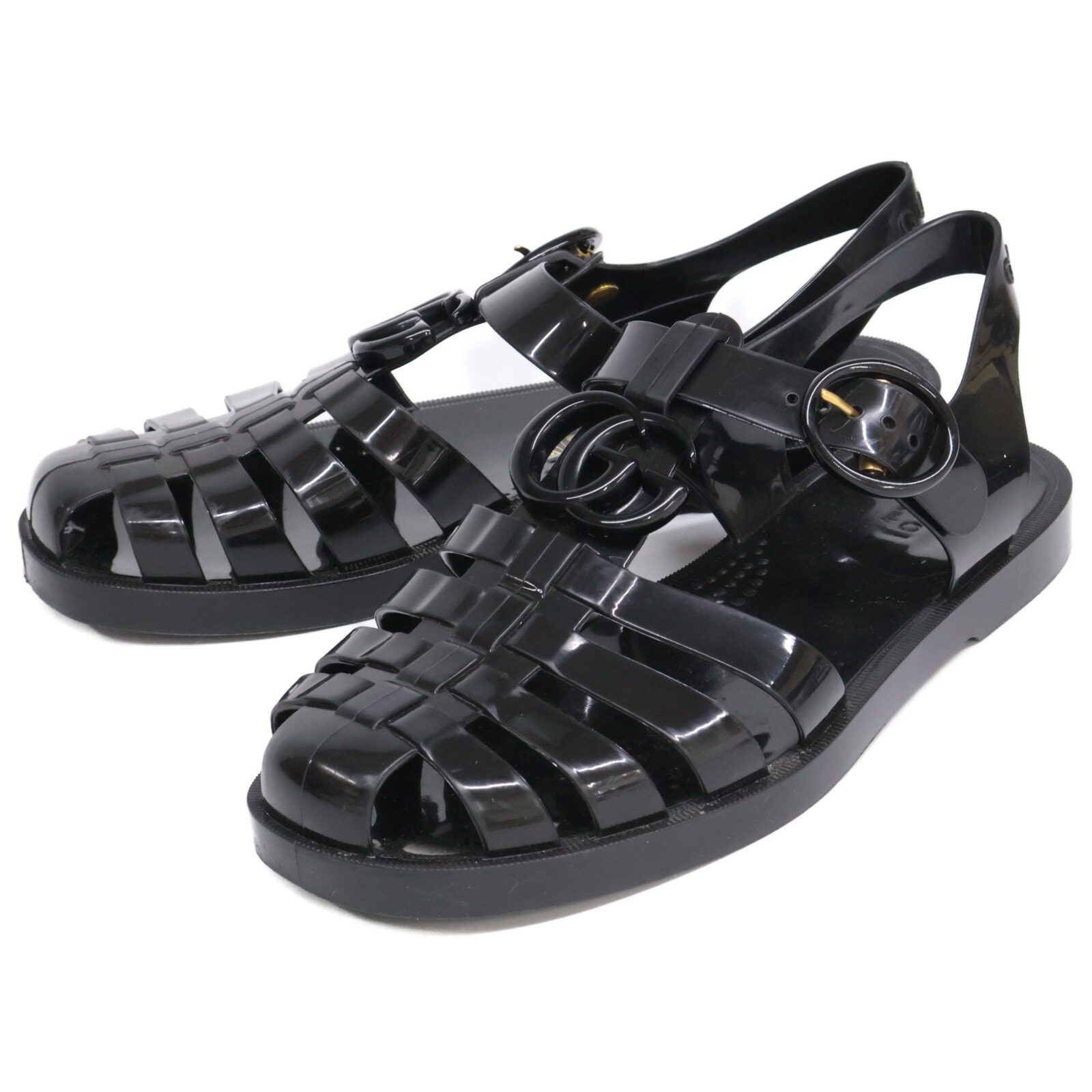 グッチ GGマーモント ラバー グルカサンダル/ 35