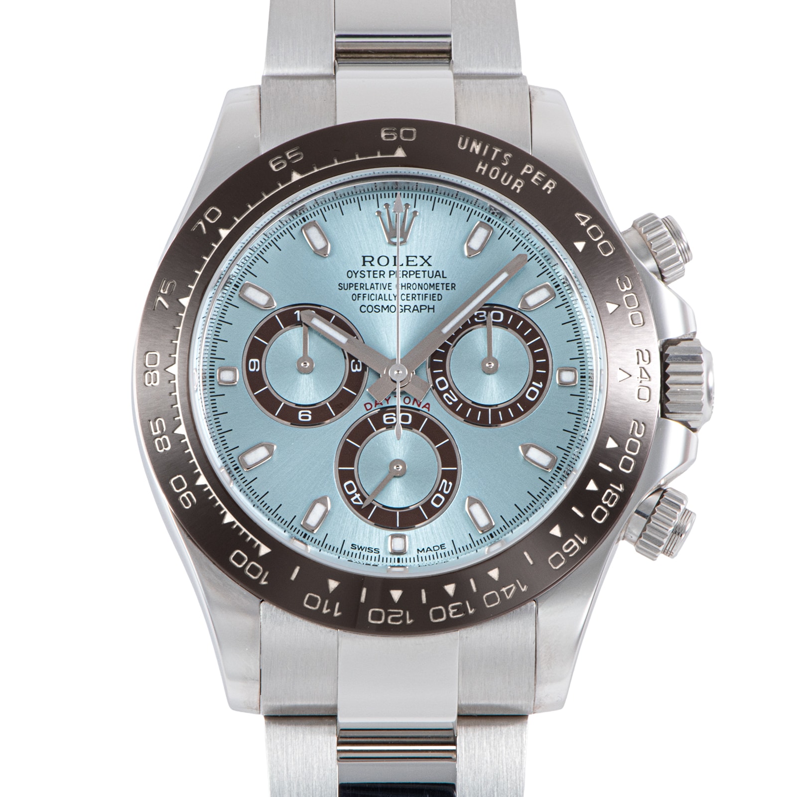 ROLEX ロレックス デイトナ 116506 保証書2019年 Pt950 アイスブルー プラチナ【中古】