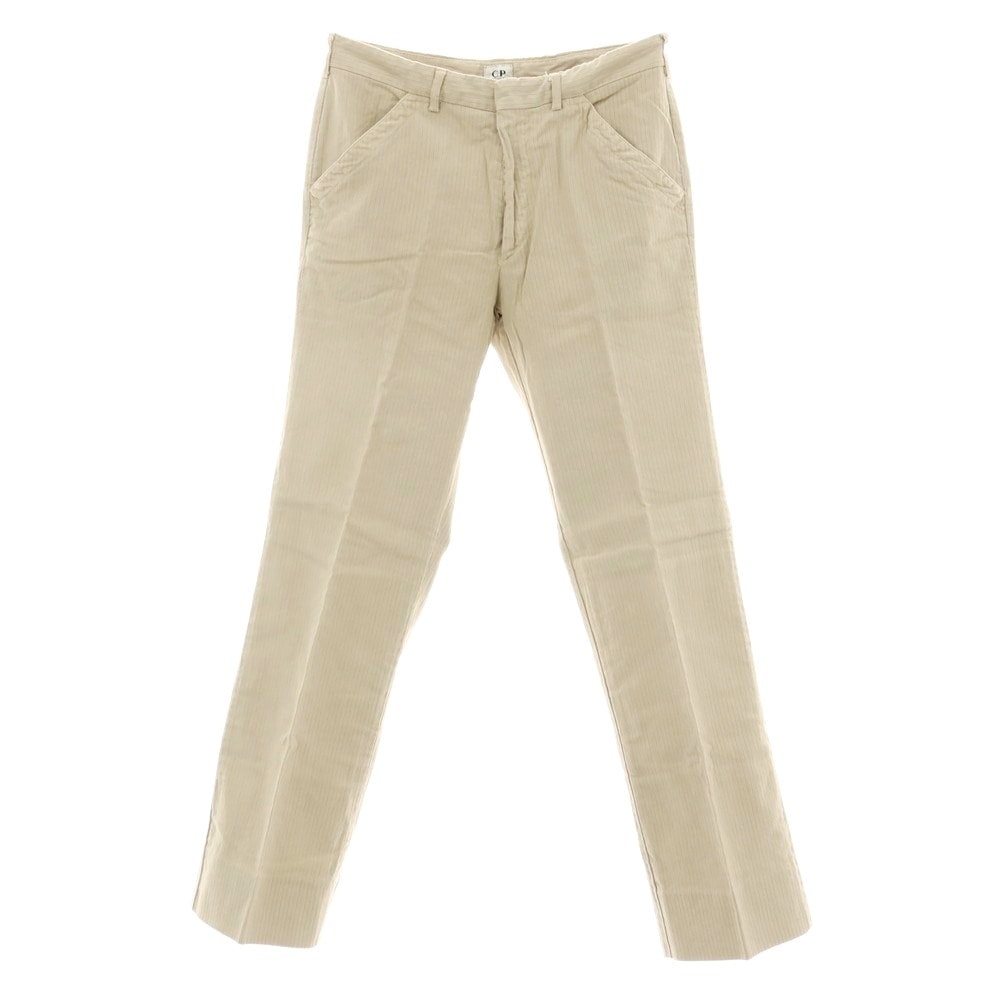 【中古】シーピーカンパニー C.P.Company コットン カジュアルスラックスパンツ サンドベージュ【サイズ46】【メンズ】