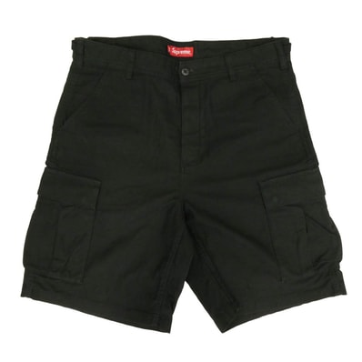 Supreme シュプリーム ショートパンツ 23SS Cargo Short カーゴ ショーツ ハーフパンツ ブラック系 32【中古】