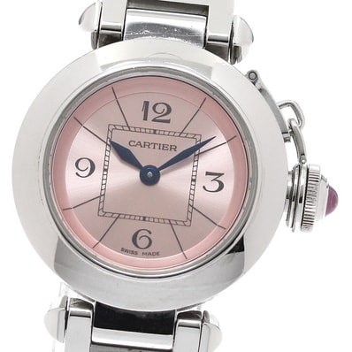 カルティエ ミスパシャ W3140008 クォーツ レディース 【中古】