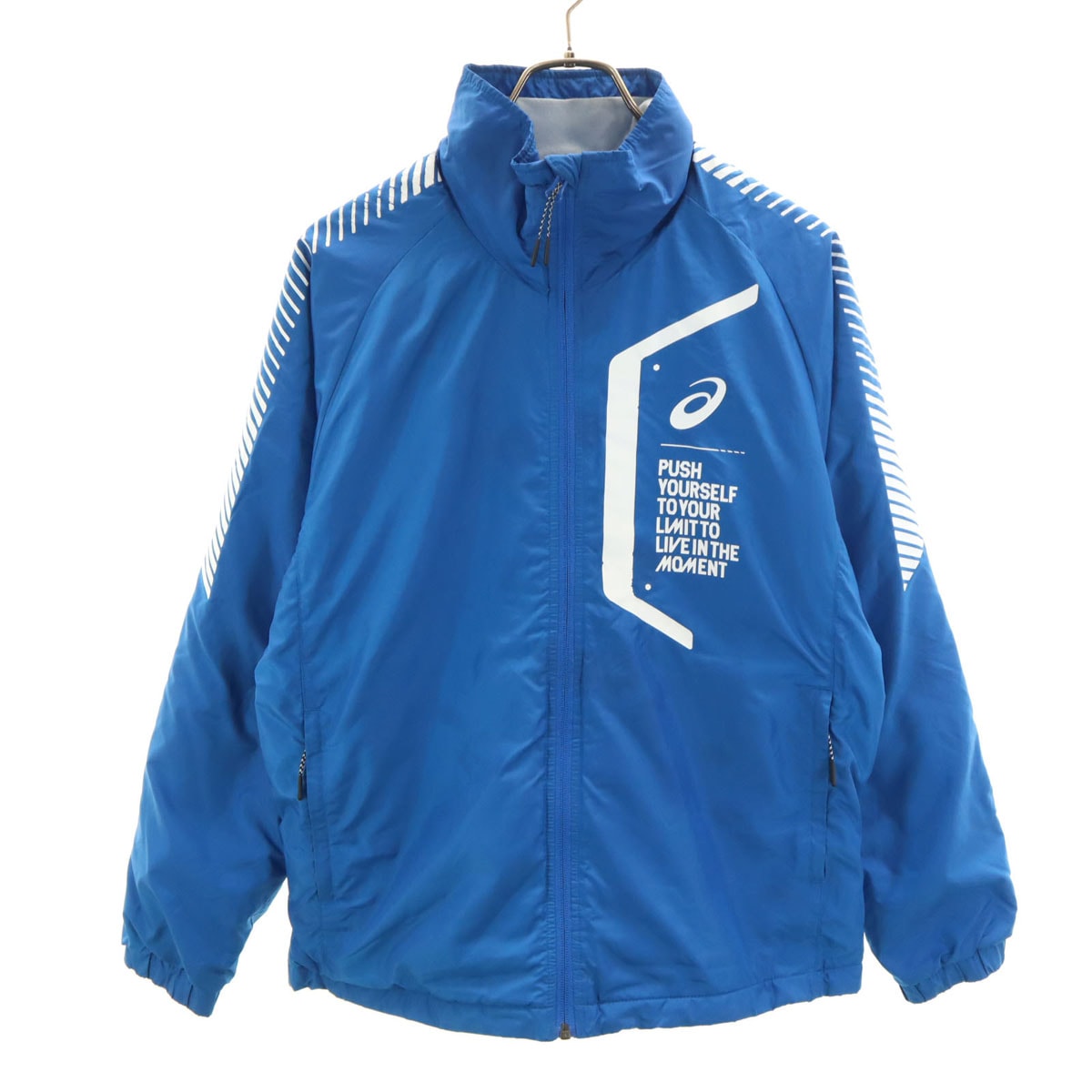 asics アシックス 中綿ジャケット M ブルー