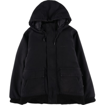 古着 カーハート Carhartt CORDURA コーデュラ 中綿パーカー パファージャケット メンズS相当/evb033617