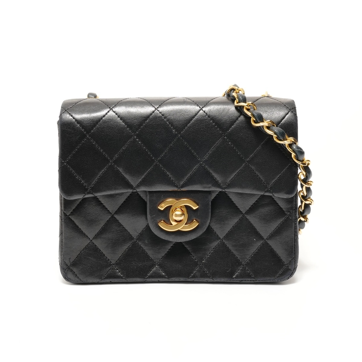 シャネル CHANEL ラム ミニマトラッセ 6番台 ショルダーバッグ【中古】