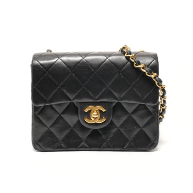 シャネル CHANEL ラム ミニマトラッセ 6番台 ショルダーバッグ【中古】