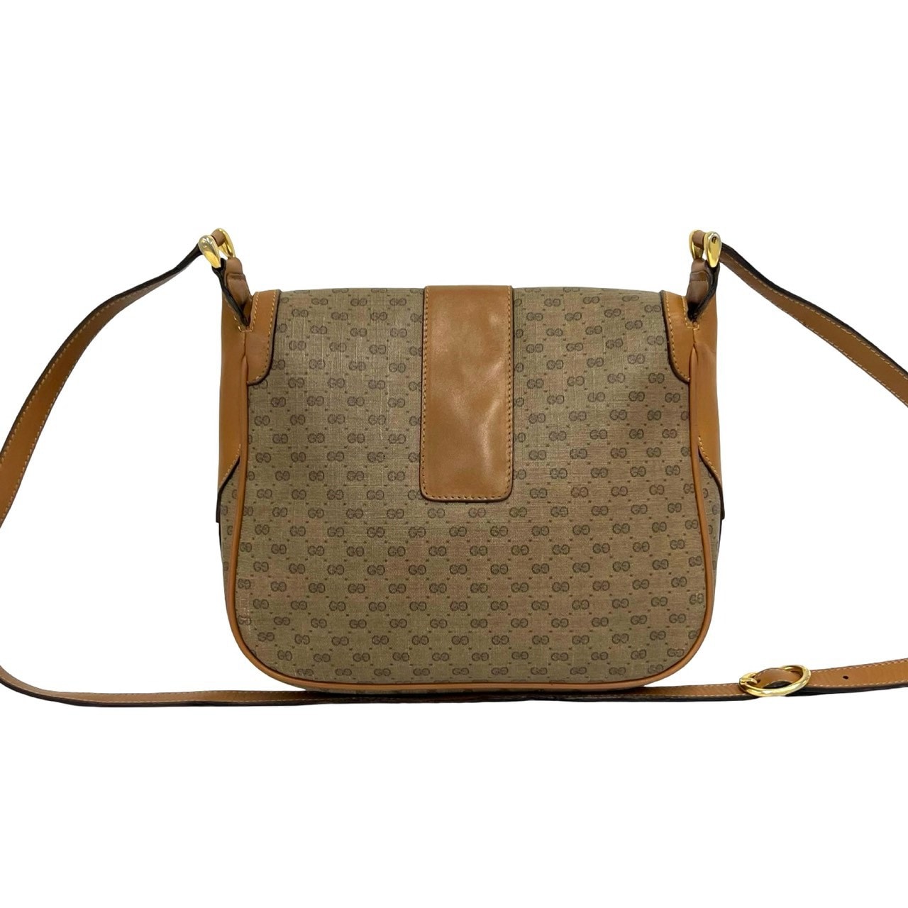 B (目立った傷や汚れなし)】GUCCI グッチ マイクロGG ロゴ 柄 レザー