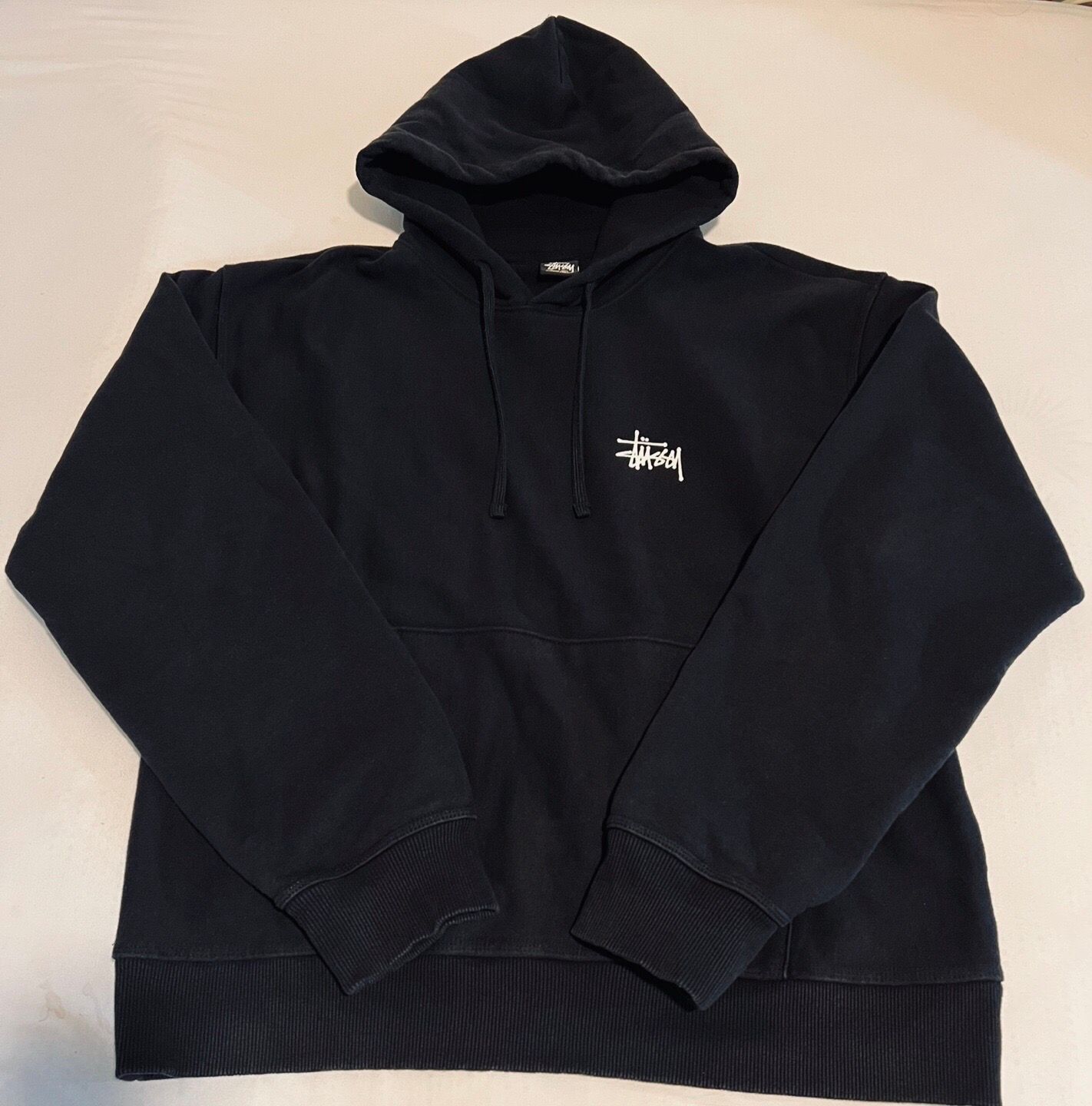 Stussy Basic Stussy Hoodie 2024 "Black"