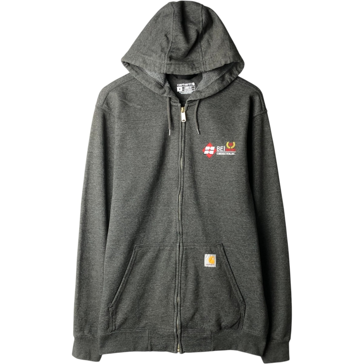 古着 カーハート Carhartt Loose Fit スウェットフルジップパーカー メンズM相当/eaa632986