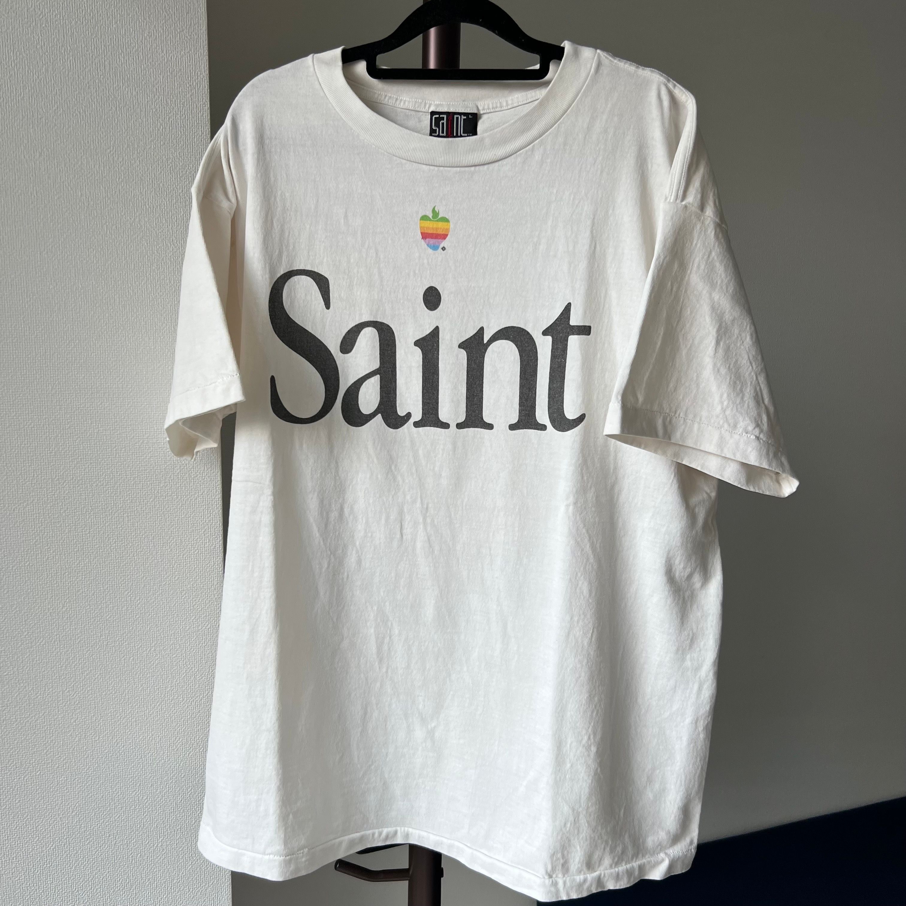 SAINT Mxxxxxx SS Tee/Heart Saint "White" SM-A23-0000-005