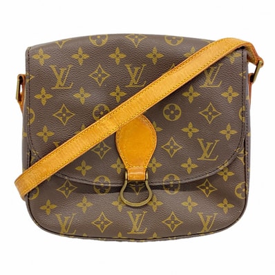 【6dd4290】ルイヴィトン ショルダーバッグ モノグラム サンクルーGM M51242 ブラウン【中古】レディース